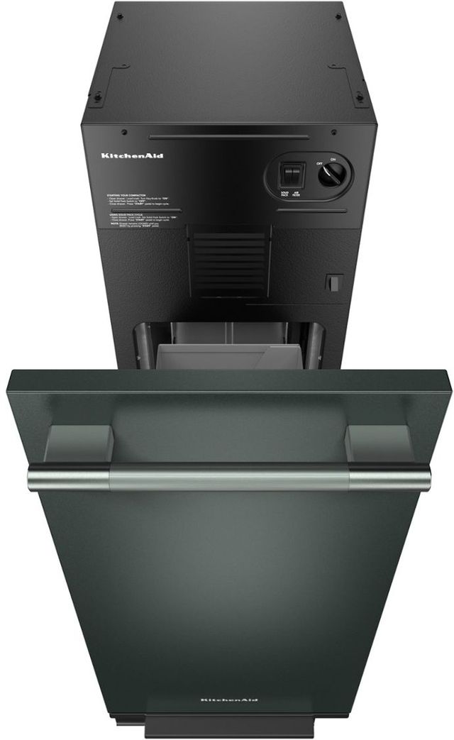 KitchenAid® 15" Juniper Built-In Trash Compactor with Built-In Odor Management System-1