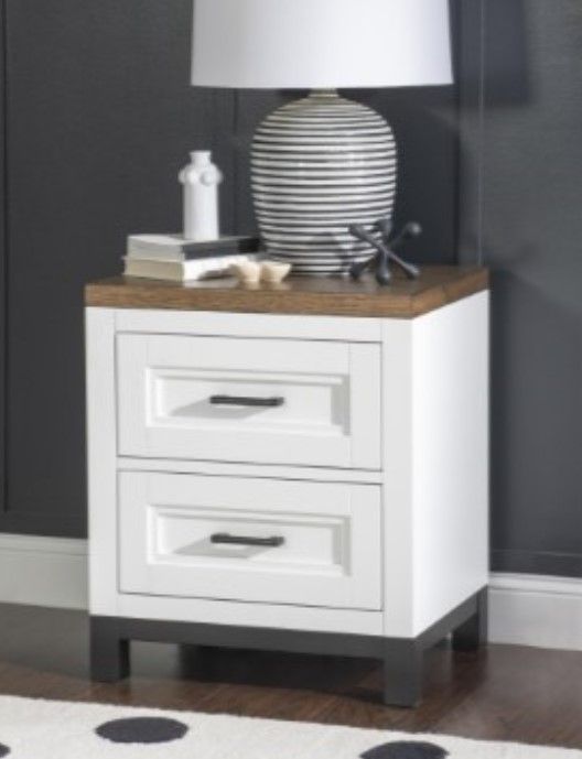 Legacy Classic Dutton Natural White Nightstand-2