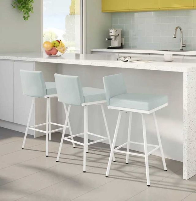 Amisco Customizable Linea Swivel Counter Stool-2