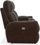 La-Z-Boy® Douglas Walnut Power Reclining Loveseat with Power Headrest and Console-2