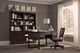 aspenhome® Weston Brown Ale 60" Half-Ped Desk-1