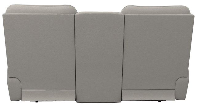 La-Z-Boy® Brooks Oyster Power Reclining Loveseat with Console and Headrest-3
