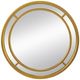 A & B Home Gold 35" Wall Mirror -0