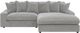 Coaster® Blaine Fog Reversible Sectional-2