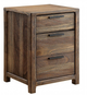 Furniture of America® Hutchinson 5-Piece Beige/Rustic Natural Queen Bedroom Set-3