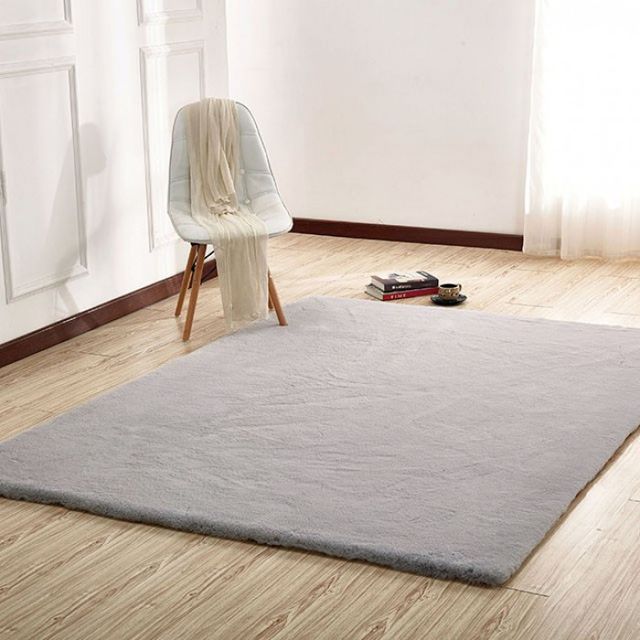Furniture of America® Caparica Silver 5'x8'' Area Rug-1