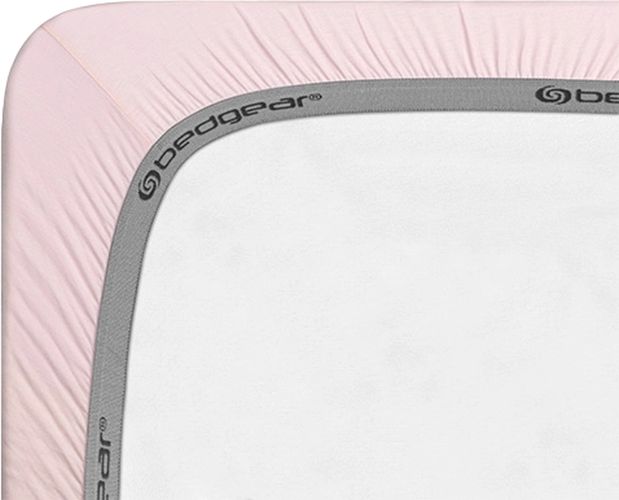 BEDGEAR® Hyper-Wool Performance® Light Pink Crib Fitted Sheet-2