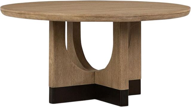 Magnussen Home® Tristan Swiss Coffee 60" Round Dining Table-0