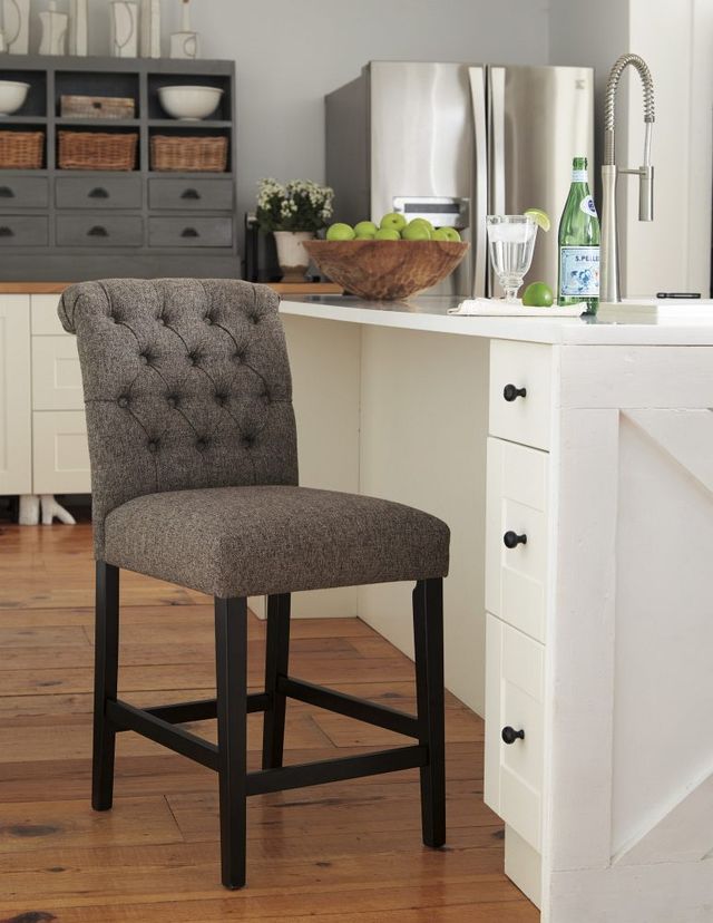Signature Design by Ashley® Tripton Graphite Counter Stool-1