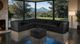 Furniture of America® Nappi Black Large L-Sectional with Ottoman-2