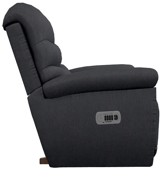 La-Z-Boy® Joshua Midnight Power Rocking Recliner with Headrest and Lumbar-3
