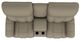 La-Z-Boy® Morrison Sable Power Reclining Loveseat with Console, Headrest, and Lumbar-4