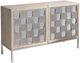 Bernhardt Aventura Frosted Nickel/Marcona Door Chest-0