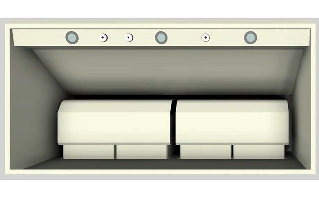 Vent-A-Hood® 48" Biscuit Wall Hood-3