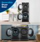 GE® SmartHQ™ 7.8 Cu. Ft. Carbon Graphite Electric Dryer-4