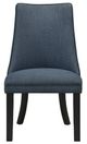Homelegance® Paulson Blue Gray Dining Side Chair-2