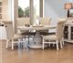 International Furniture Direct Bonanza Ivory 5-Piece Ivory Dining Set-3