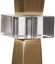 Uttermost® Niccolai Antiqued Brushed Brass Buffet Lamp-4