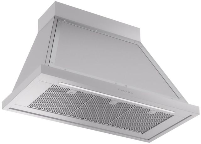 Ilve® Nostalgie II Noblesse 40" Stainless Steel Wall Mounted Range Hood with Chrome Trim-1