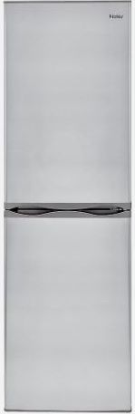 Haier 10.2 Cu. Ft. Bottom Mount Refrigerator-Virtual Steel