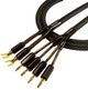 Tributaries® 4' Series 4 Bi-Wire Banana/Spade Speaker Cable-0