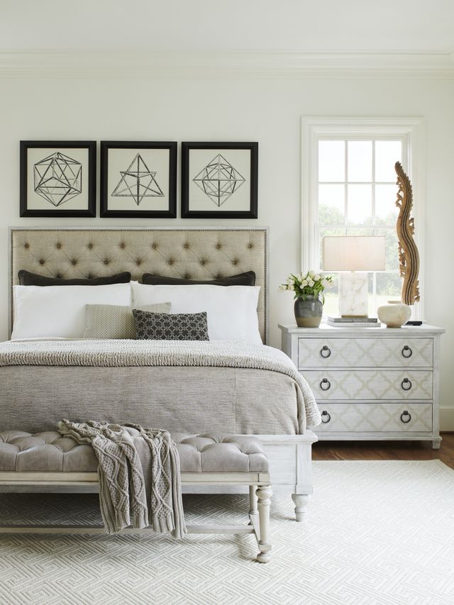 Lexington Home Oyster Bay Brookhaven Gray Hall Chest-1