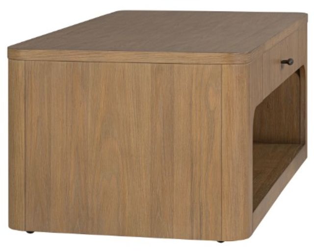 Flexsteel® Normandy Driftwood Rectangular Coffee Table-3