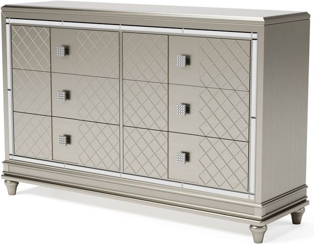 Signature Design by Ashley® Chevanna Platinum Dresser-2