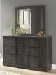 Signature Design by Ashley® Jadiston Dark Brown Dresser and Mirror-1