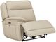 Signature Design by Ashley® Double Deal 3-Piece Almond Power Reclining Loveseat Sectional with Console-2