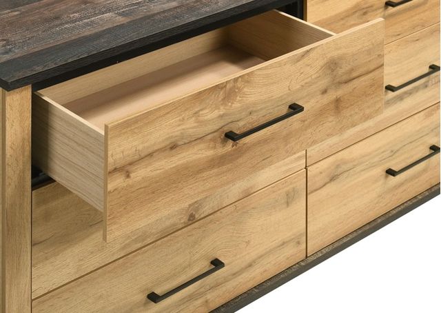 Coaster® Kaywood Natural Pine Dresser with Mirror-2