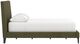 Signature Design by Ashley® Chirason Sage Green Full Upholstered Panel Bed-1