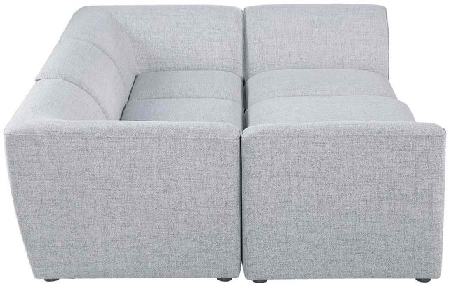 Meridian Furniture Miramar 8-Piece Grey Modular Sectional Set-2