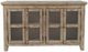 Jofran Inc. Rustic Shores Watch Hill Brown Gray 4-Door Low Accent Cabinet-2