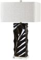 Crestview Collection Dominic 2-Piece Black Table Lamp Set-1