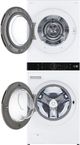 LG White Electric Laundry Center, 5.0 Cu. Ft. Washer and 7.8 Cu. Ft. Dryer Set-1