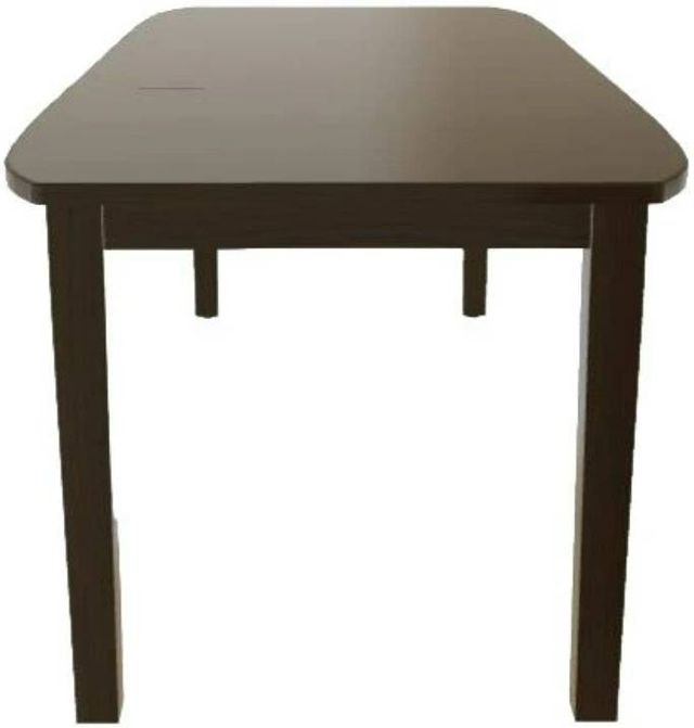 Mavin Customizable 60" Boat Extendable Dining Table with 2 Leaves-2