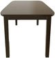Mavin Customizable 60" Boat Extendable Dining Table with 2 Leaves-2