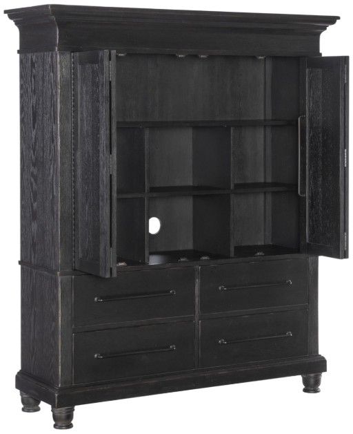 Legacy Classic Vintage Market Kettle Black Armoire-1