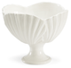 Chelsea House White Glaze Palm Leaf Bowl-0