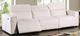 Furniture of America® Treharris White Power Reclining Sofa-0