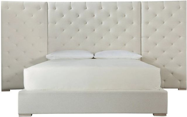 Universal Explore Home™ Brando Quartz California King Upholstered Panel Bed with Panels-0
