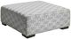 Albany Industries Bangle Silver Cocktail Ottoman-0