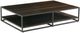 Rowe® Bartola Amber Cocktail Table with Basalt Base-0