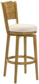 Armen Living Winsley 3-Piece Amber Stone/White Barstool Set-4