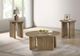 Coaster® Adina 3-Piece Distressed Light Brown Table Set-1
