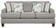 Fusion Furniture Jitterbug Flax Gray Sofa-0