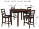 Signature Design by Ashley® Coviar 5-Piece Brown Counter Height Dining Set-1