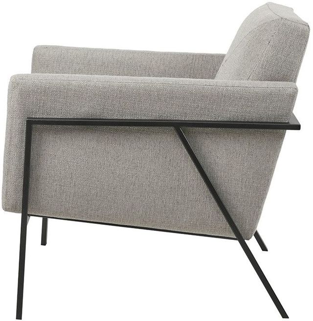Olliix by Madison Park Grey Brayden Accent Chair-2