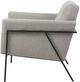Olliix by Madison Park Grey Brayden Accent Chair-2